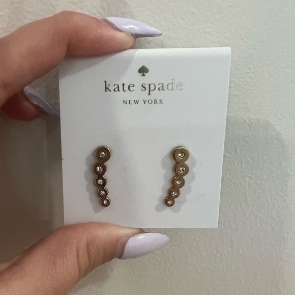 Kate Spade Dainty Sparklers Earrings! - Picture 3 of 4
